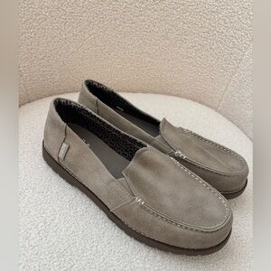 BOBS from Skechers Taupe Slip-On Loafers